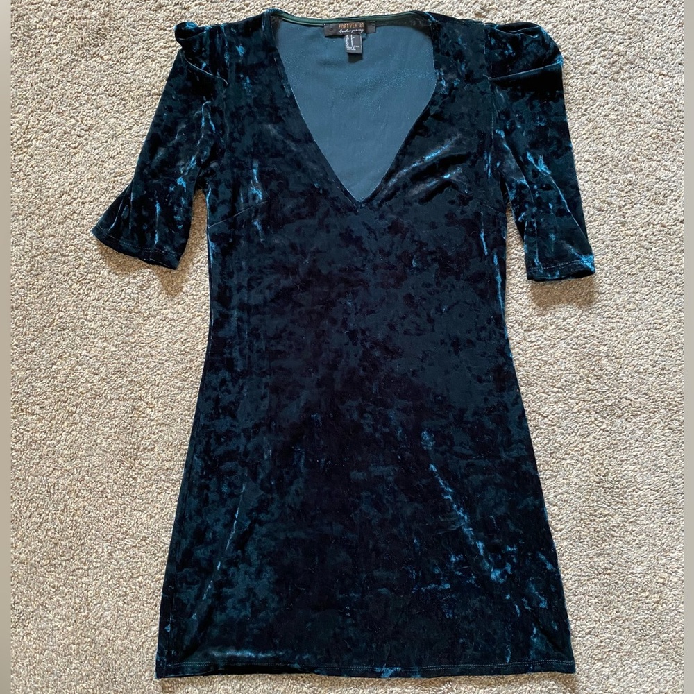 Forever 21 Velvet Dress